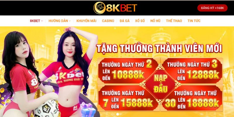 Khám phá các sảnh game đình đám 8kbet