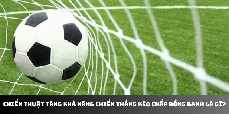 Chiến thuật tăng khả năng chiến thắng kèo chấp đồng banh là gì?